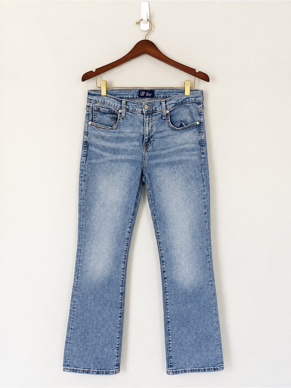 GAP Baby Boot Jeans Light Wash Size 31 Regular High Rise Bootcut
